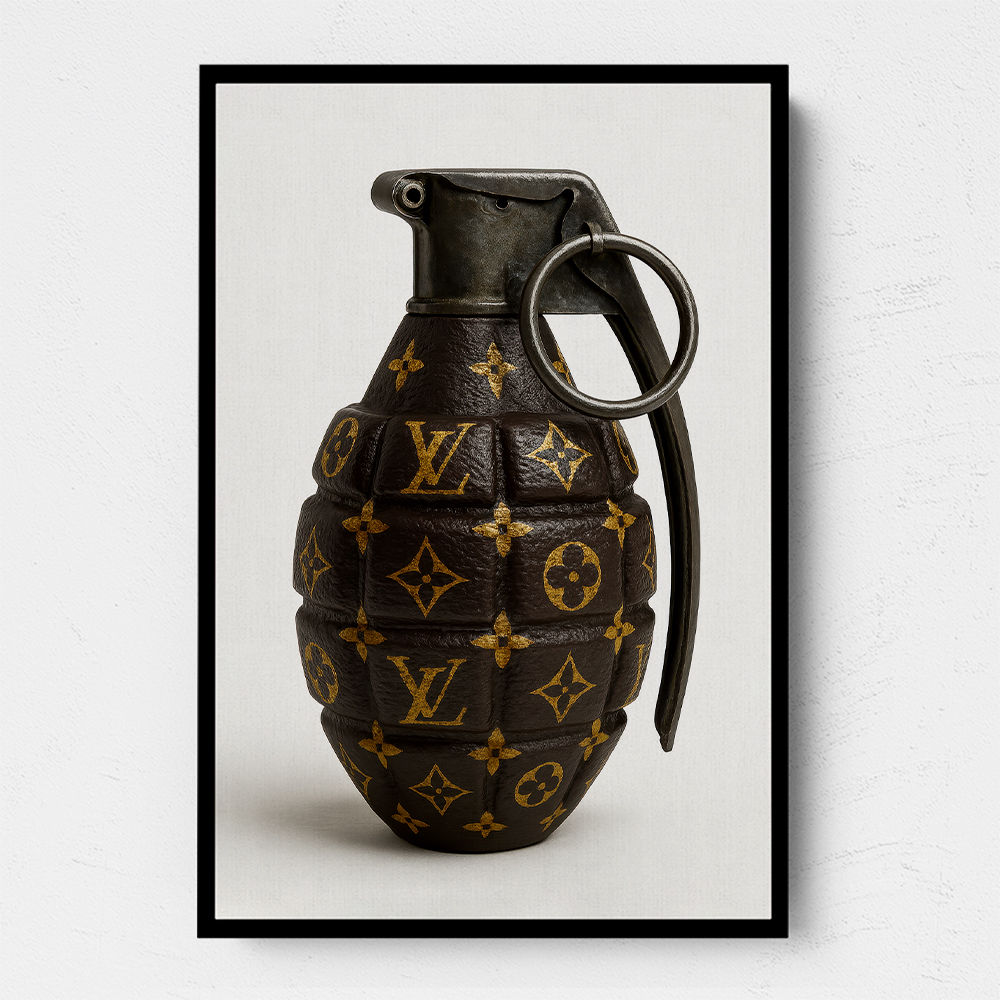 Louis Vuitton Fashion Inspired Grenade 2 Wall Art